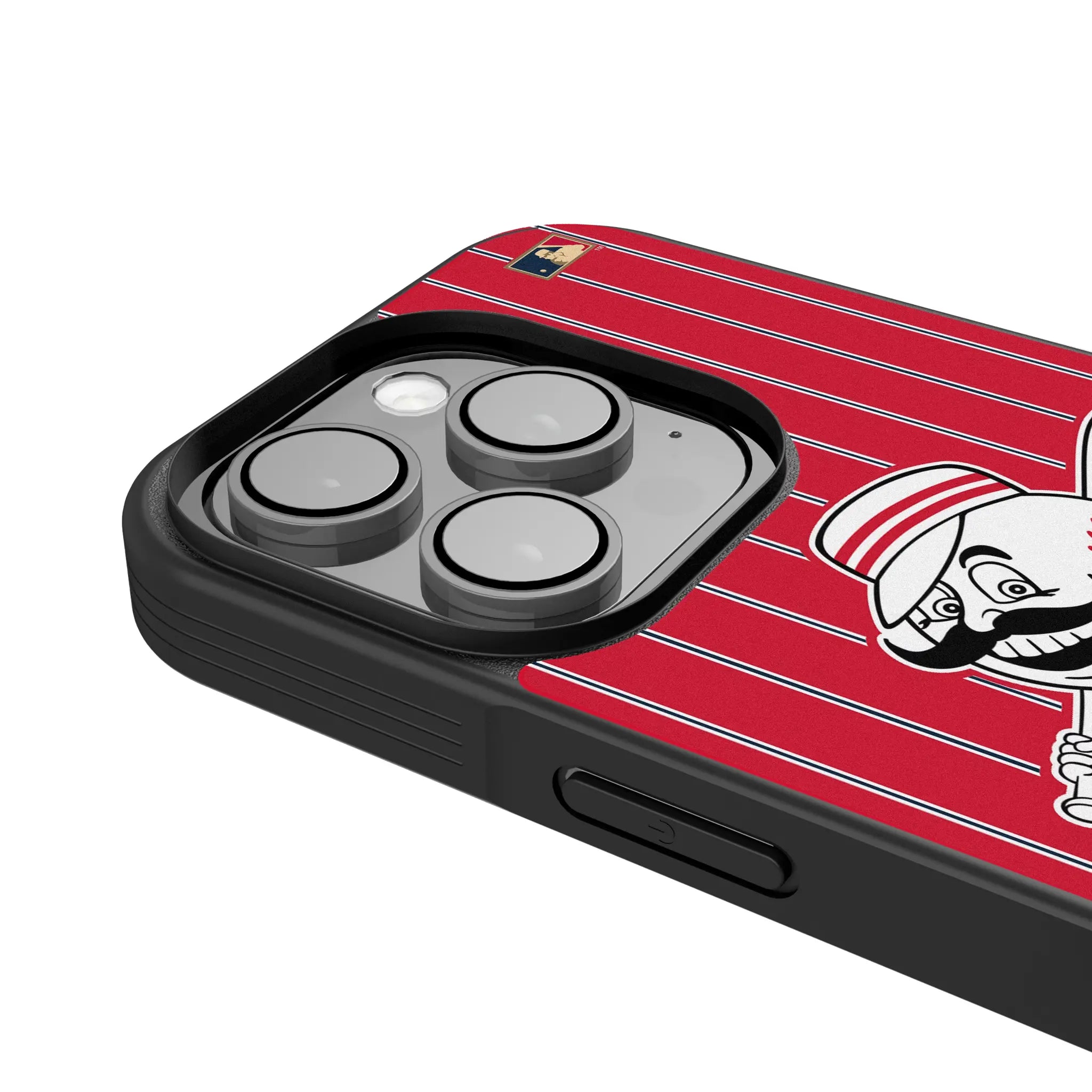 Cincinnati Reds 1953-1967 - Cooperstown Collection Pinstripe Bump Phone Case