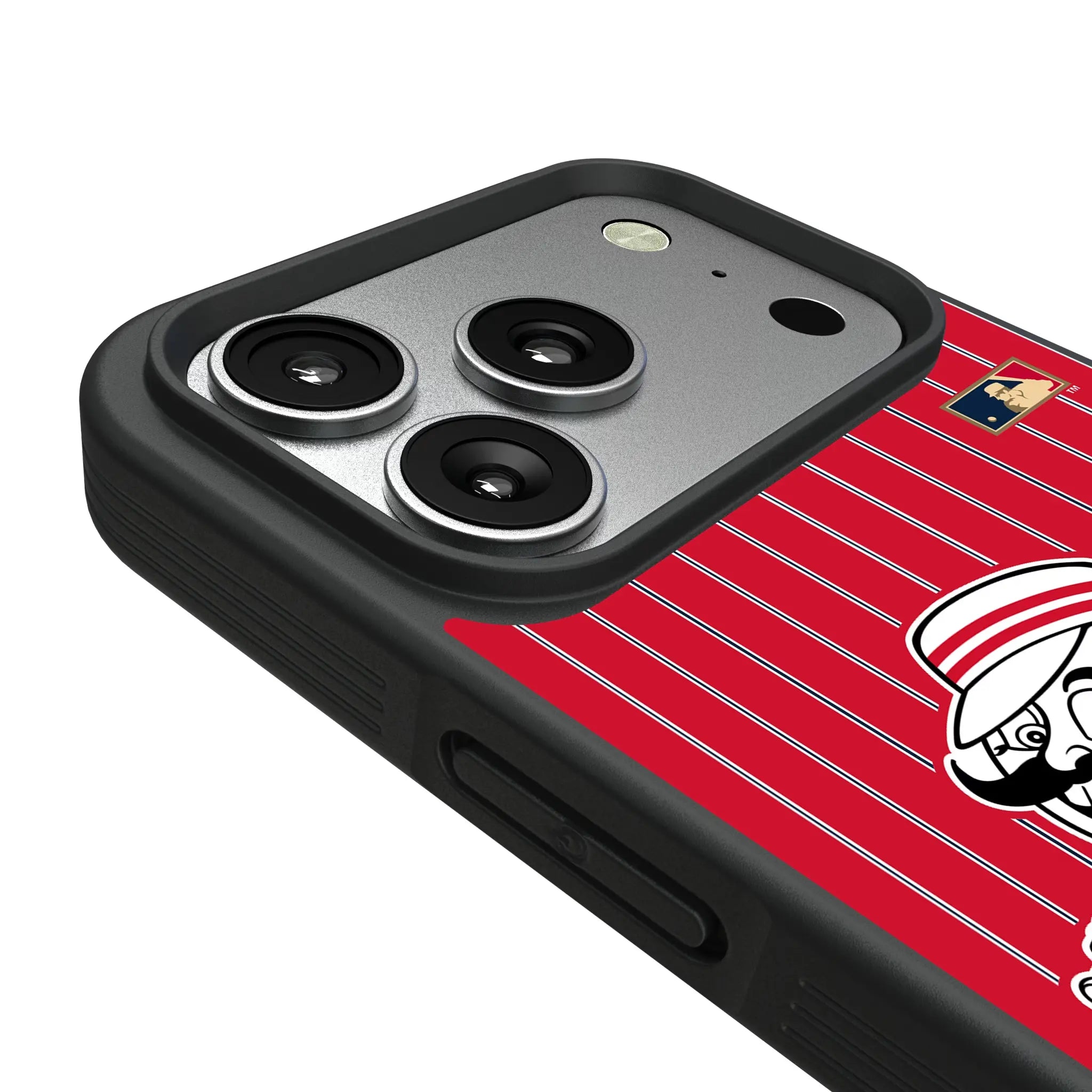 Cincinnati Reds 1953-1967 - Cooperstown Collection Pinstripe Bump Phone Case