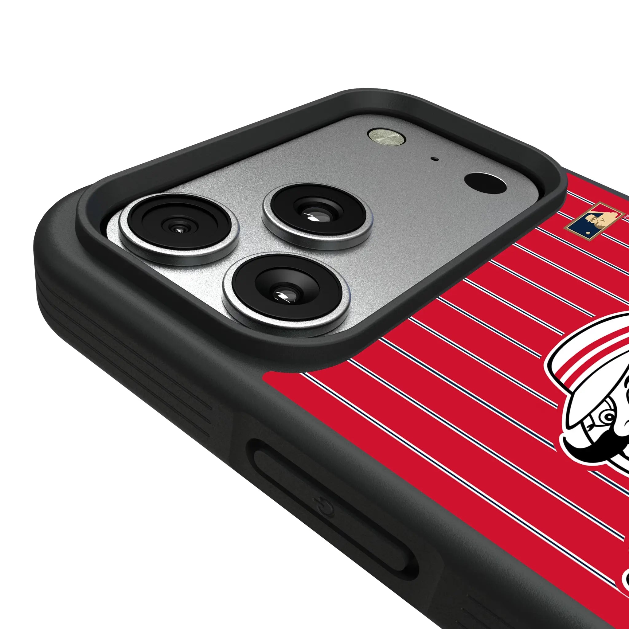 Cincinnati Reds 1953-1967 - Cooperstown Collection Pinstripe Bump Phone Case