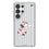 Cincinnati Reds 1953-1967 - Cooperstown Collection Pinstripe Clear Phone Case for Samsung Galaxy
