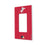 Cincinnati Reds 1953-1967 - Cooperstown Collection Pinstripe Hidden-Screw Light Switch Plate