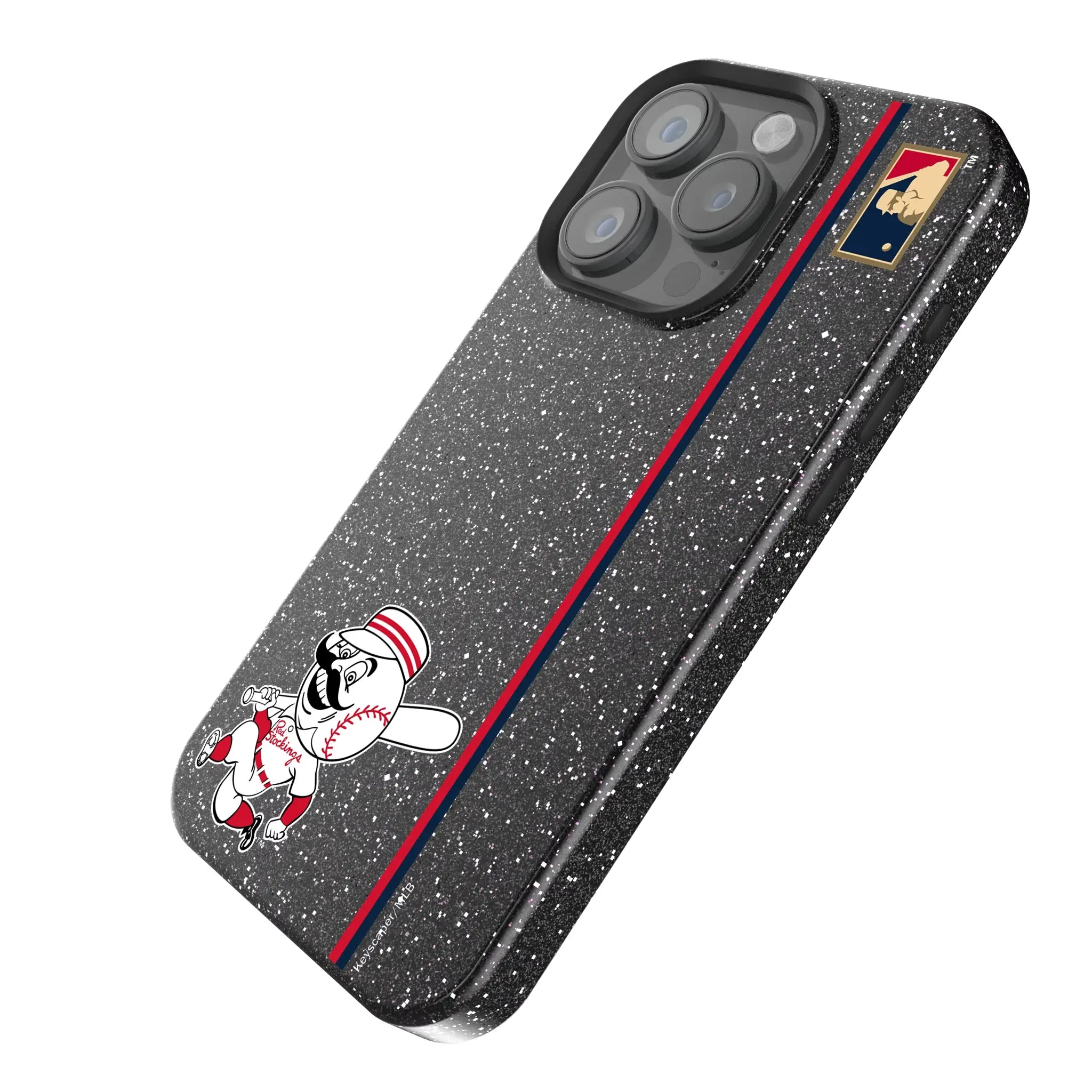 Cincinnati Reds 1953-1967 - Cooperstown Collection Sidebar Bling Phone Case