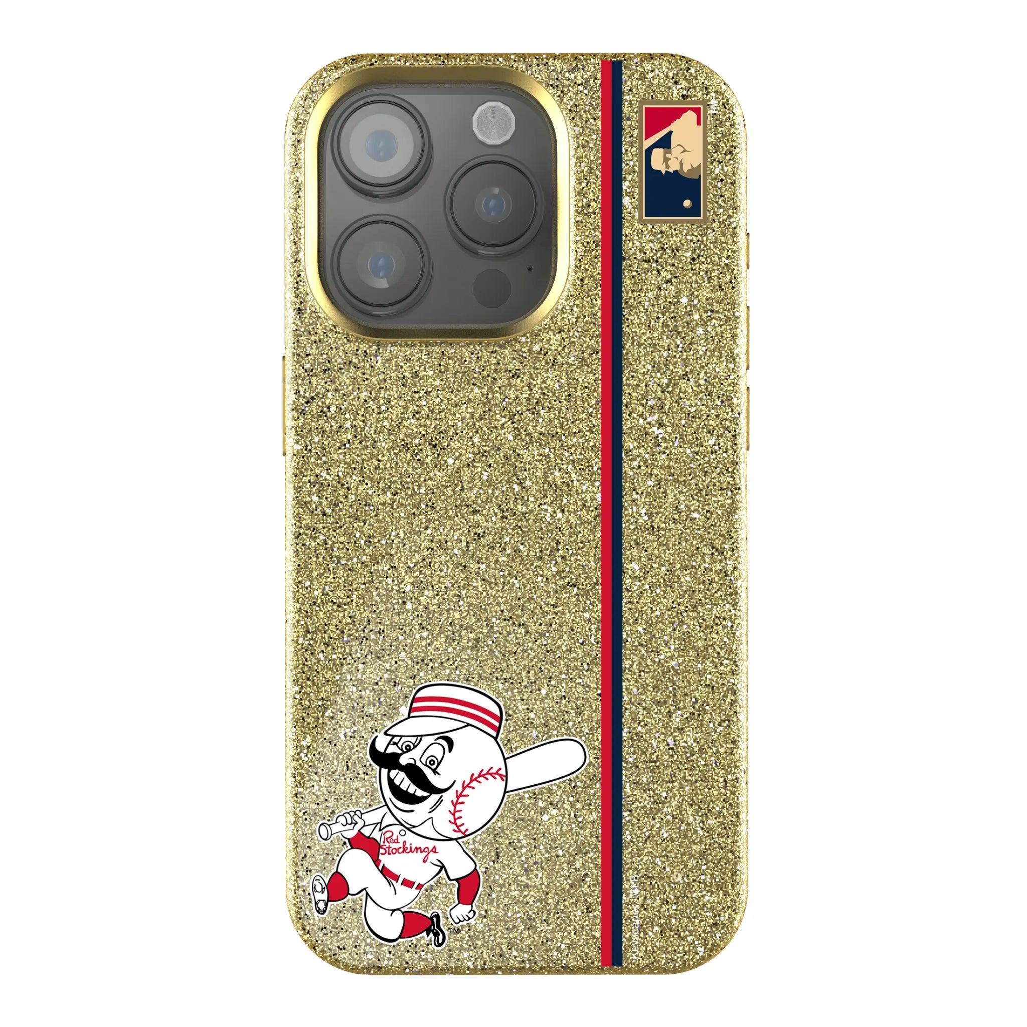 Cincinnati Reds 1953-1967 - Cooperstown Collection Sidebar Bling Phone Case