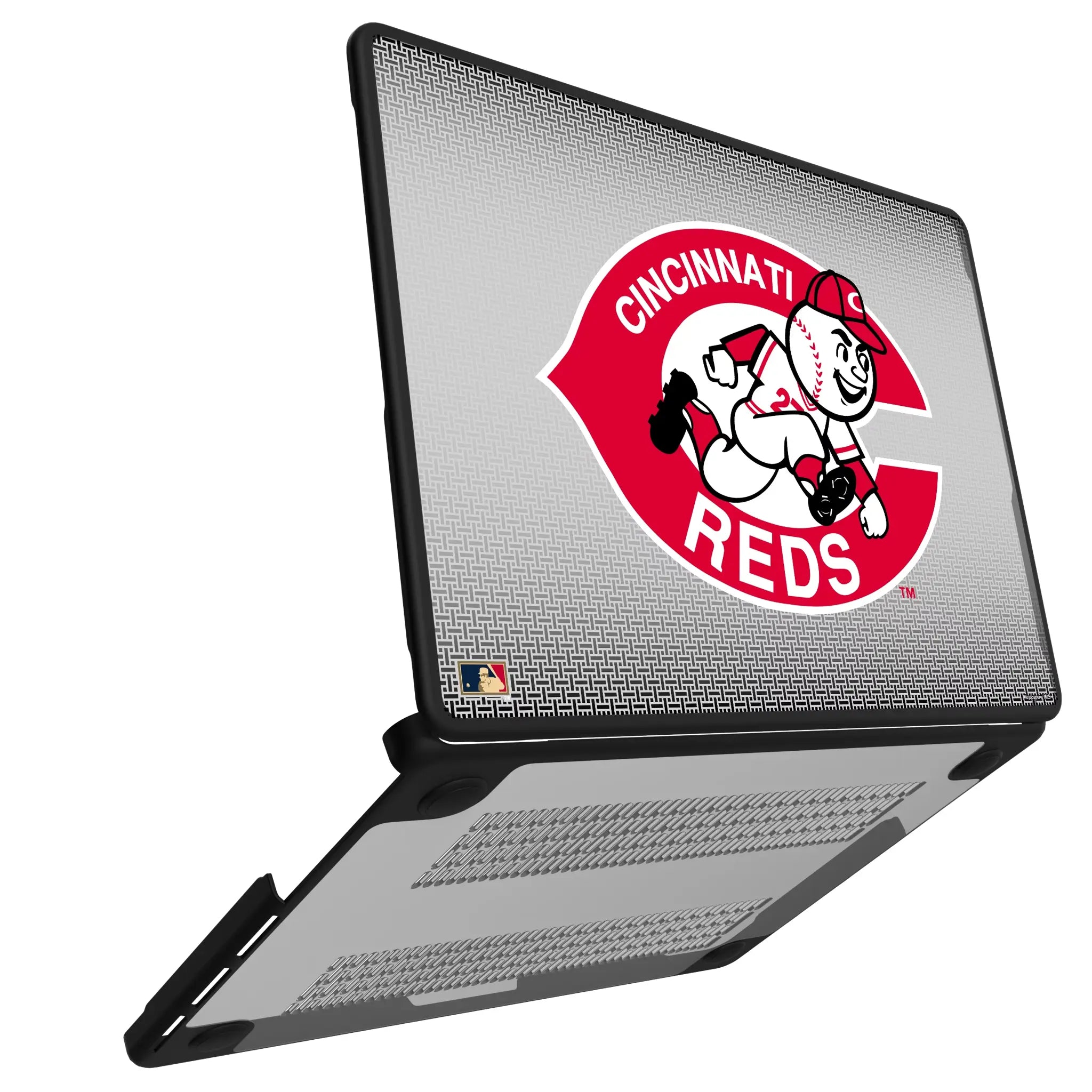 Cincinnati Reds 1974-1992 - Cooperstown Collection Linen Laptop Case for Apple MacBook