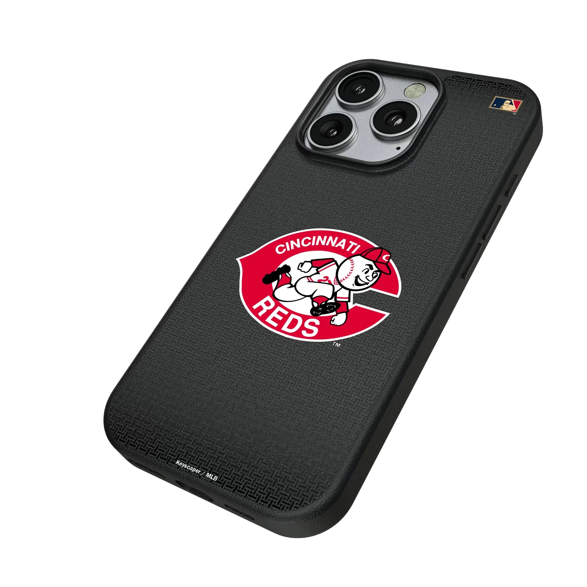 Cincinnati Reds 1974-1992 - Cooperstown Collection Linen MagSafe Compatible Phone Case for Apple iPhone