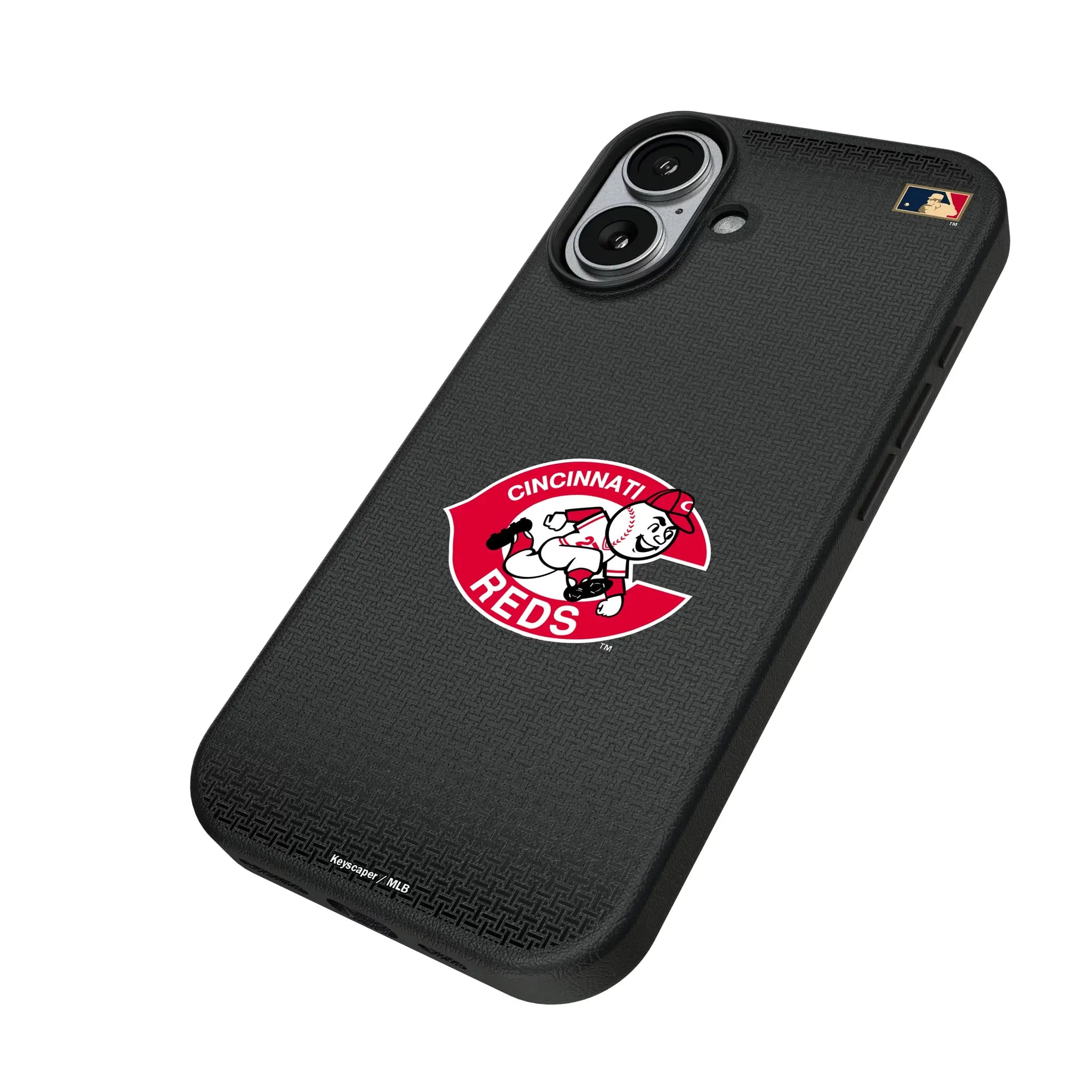 Cincinnati Reds 1974-1992 - Cooperstown Collection Linen MagSafe Compatible Phone Case for Apple iPhone