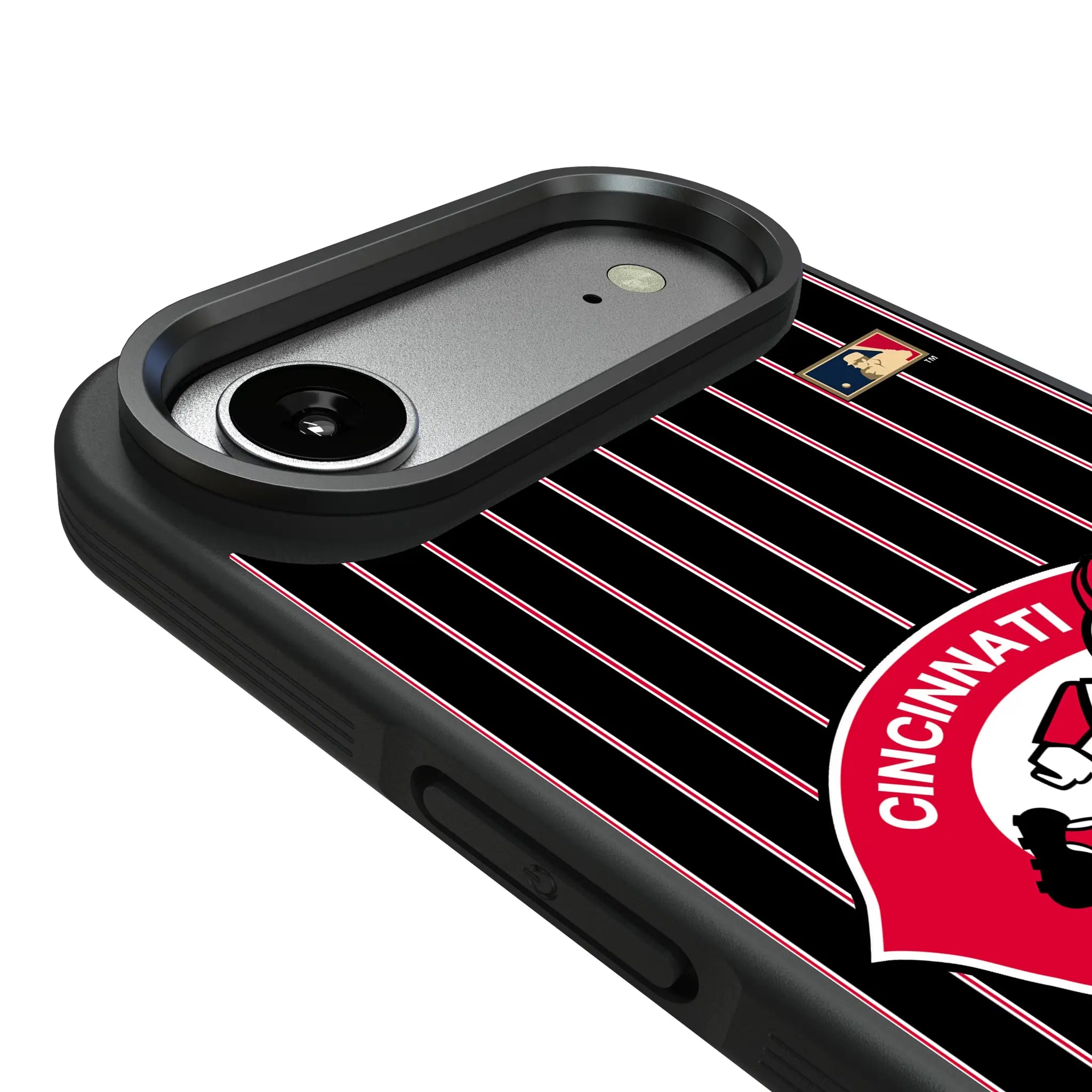 Cincinnati Reds 1974-1992 - Cooperstown Collection Pinstripe Bump Phone Case