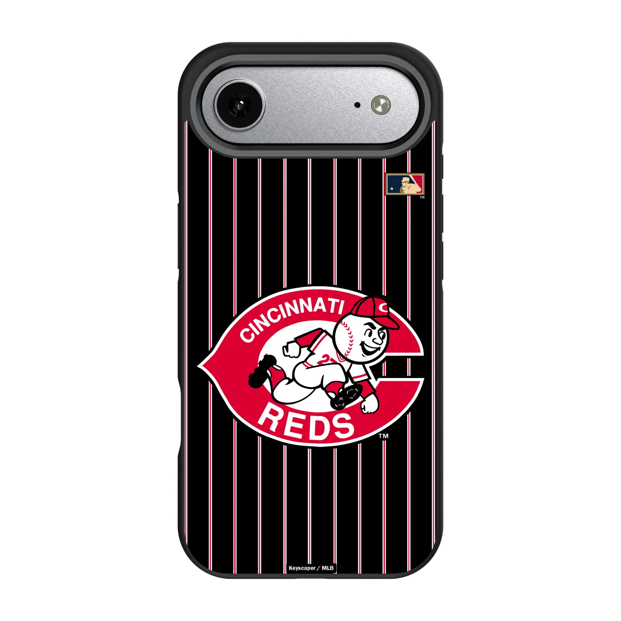 Cincinnati Reds 1974-1992 - Cooperstown Collection Pinstripe Bump Phone Case