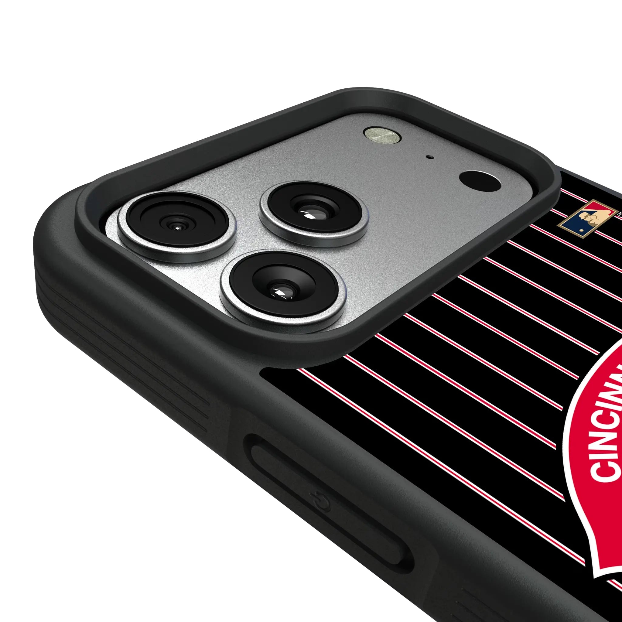 Cincinnati Reds 1974-1992 - Cooperstown Collection Pinstripe Bump Phone Case
