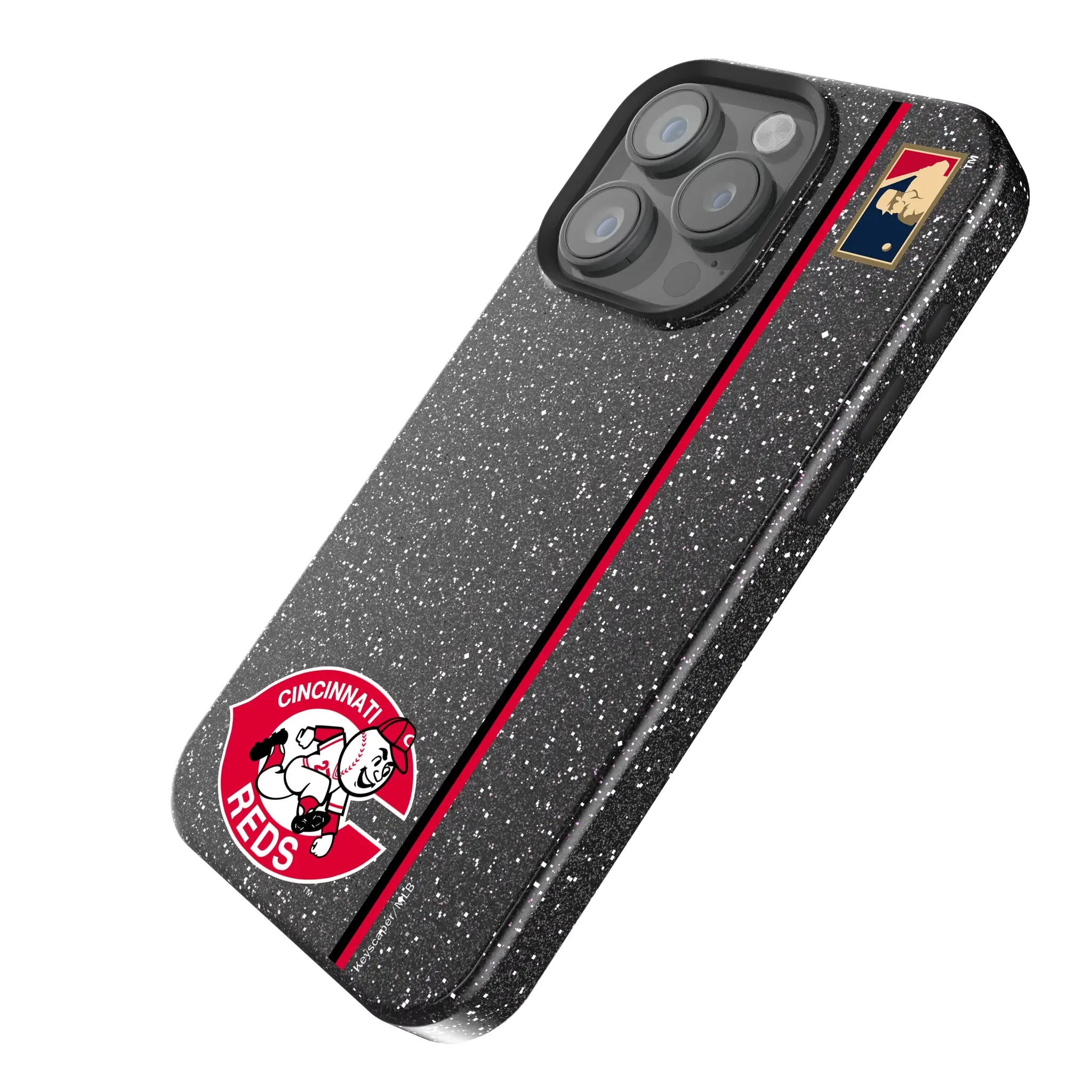 Cincinnati Reds 1974-1992 - Cooperstown Collection Sidebar Bling Phone Case