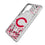 Cincinnati Reds Confetti Clear Phone Case for Samsung Galaxy