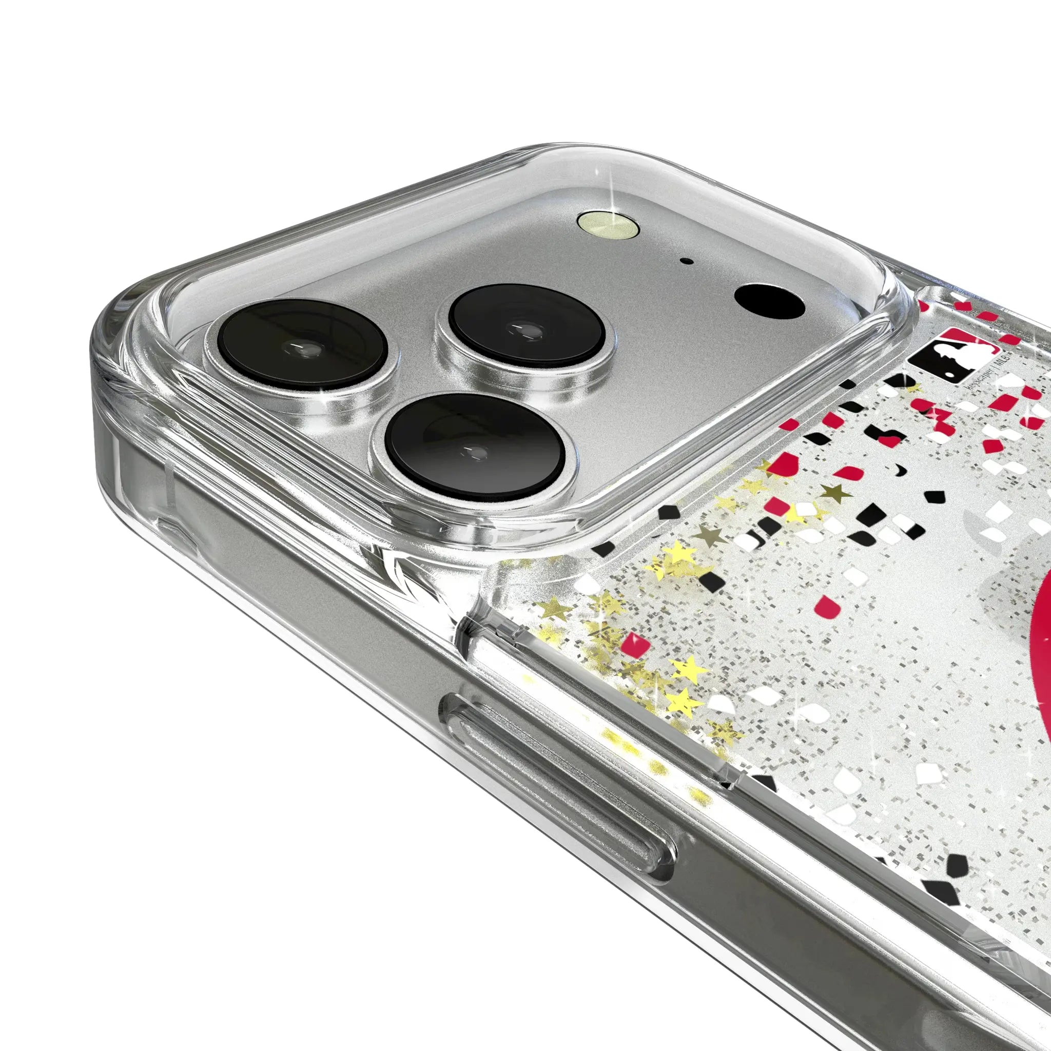 Cincinnati Reds Confetti Glitter Phone Case