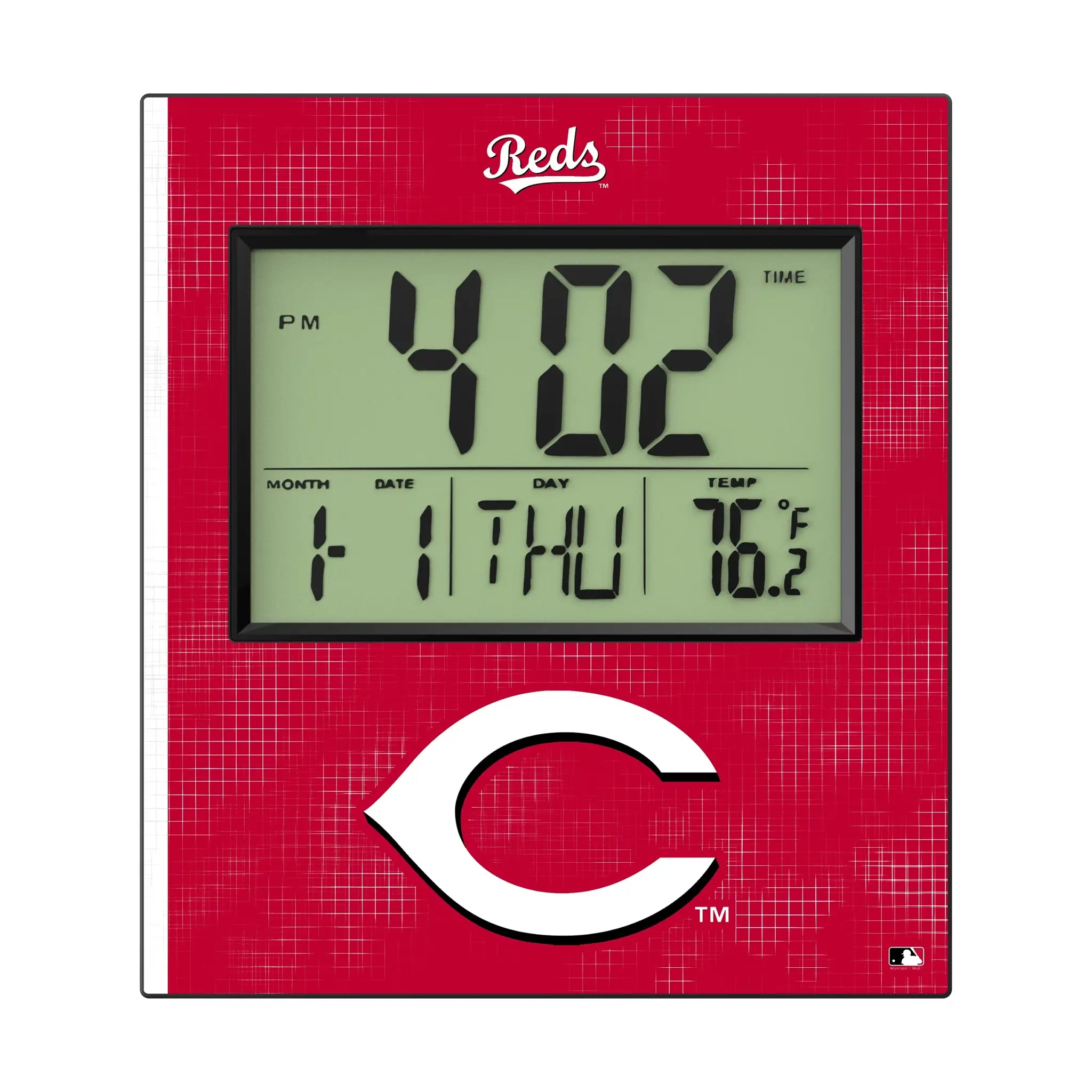 Cincinnati Reds Hatch Wall Clock