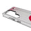 Cincinnati Reds Linen Clear Phone Case for Samsung Galaxy