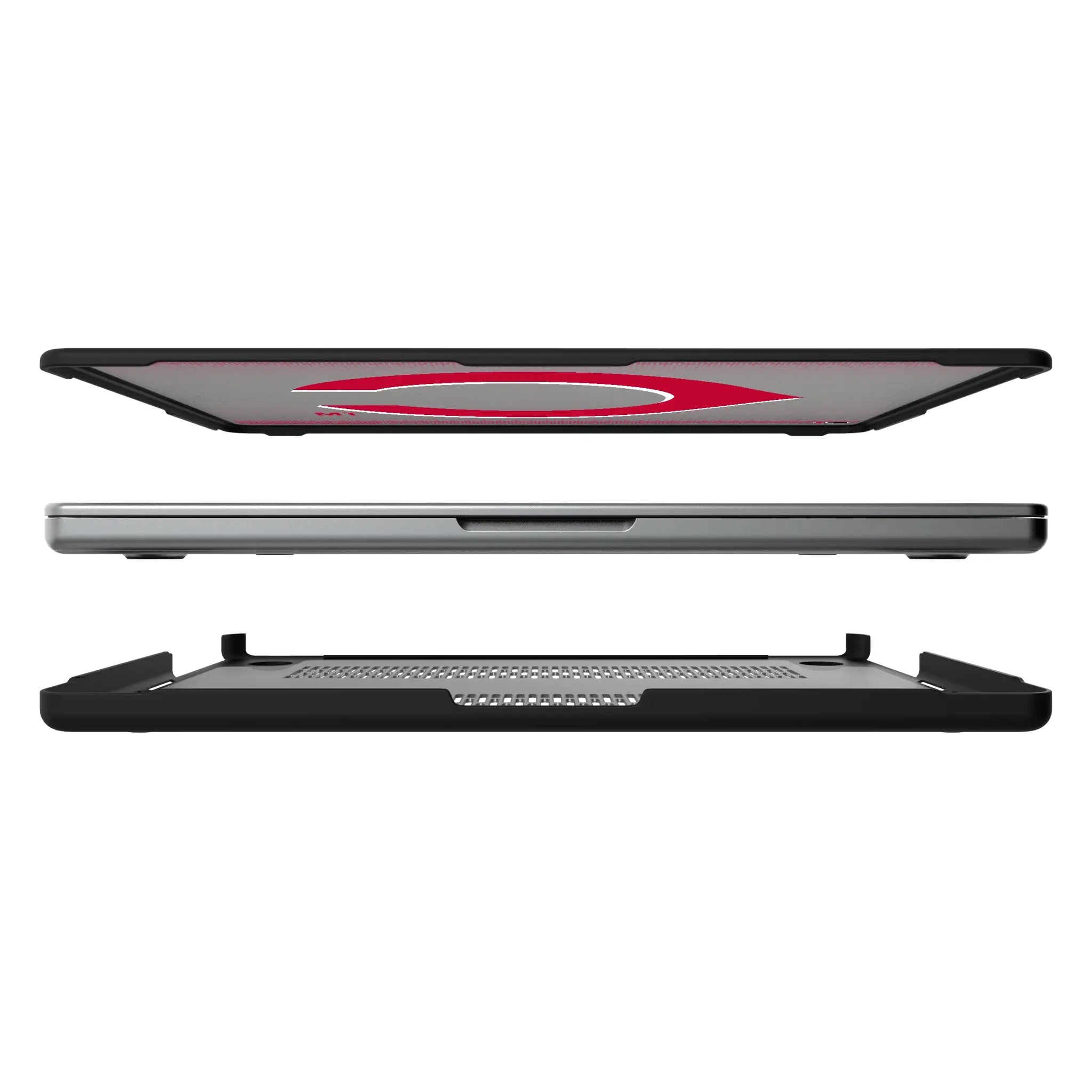 Cincinnati Reds Linen Laptop Case for Apple MacBook