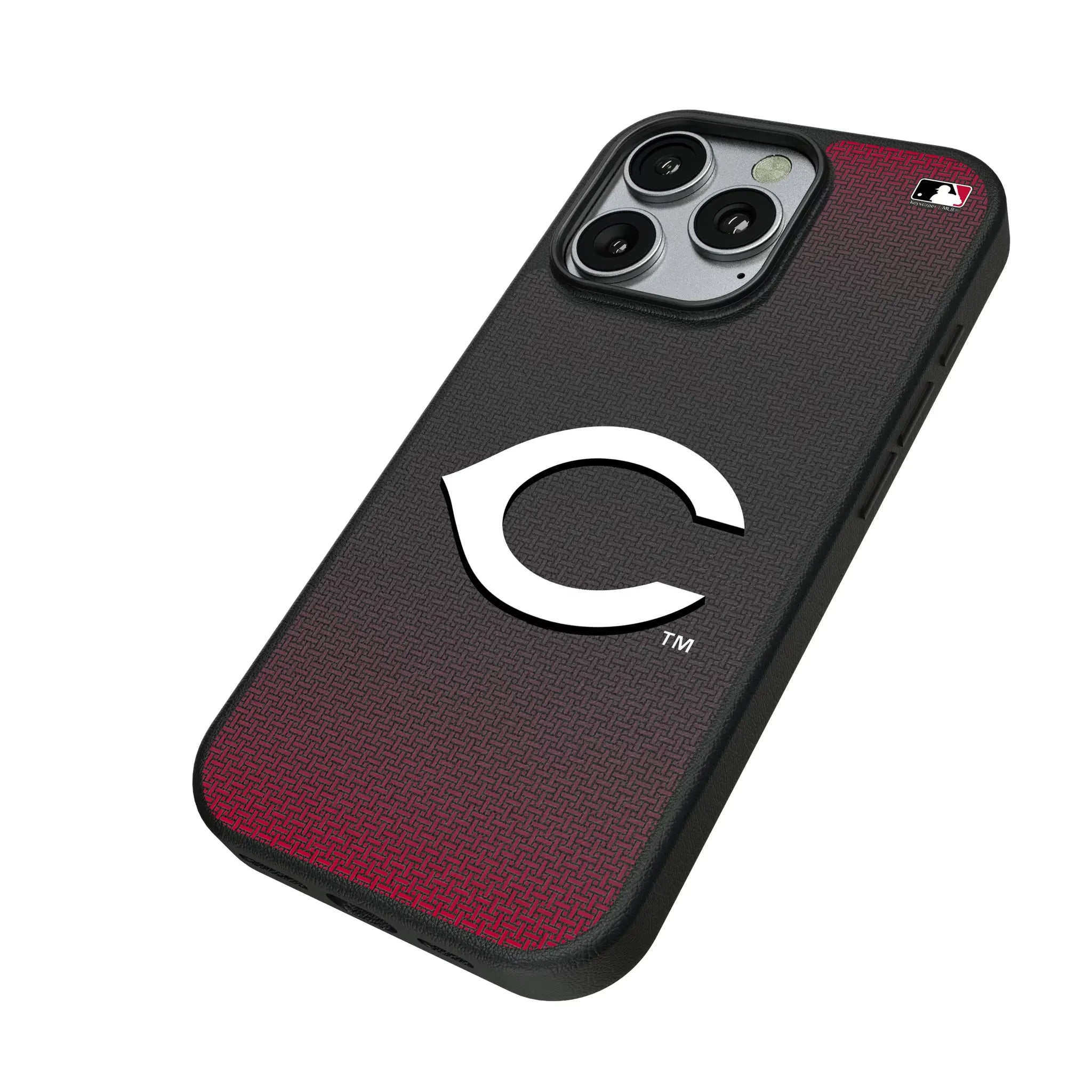 Cincinnati Reds Linen MagSafe Compatible Phone Case for Apple iPhone
