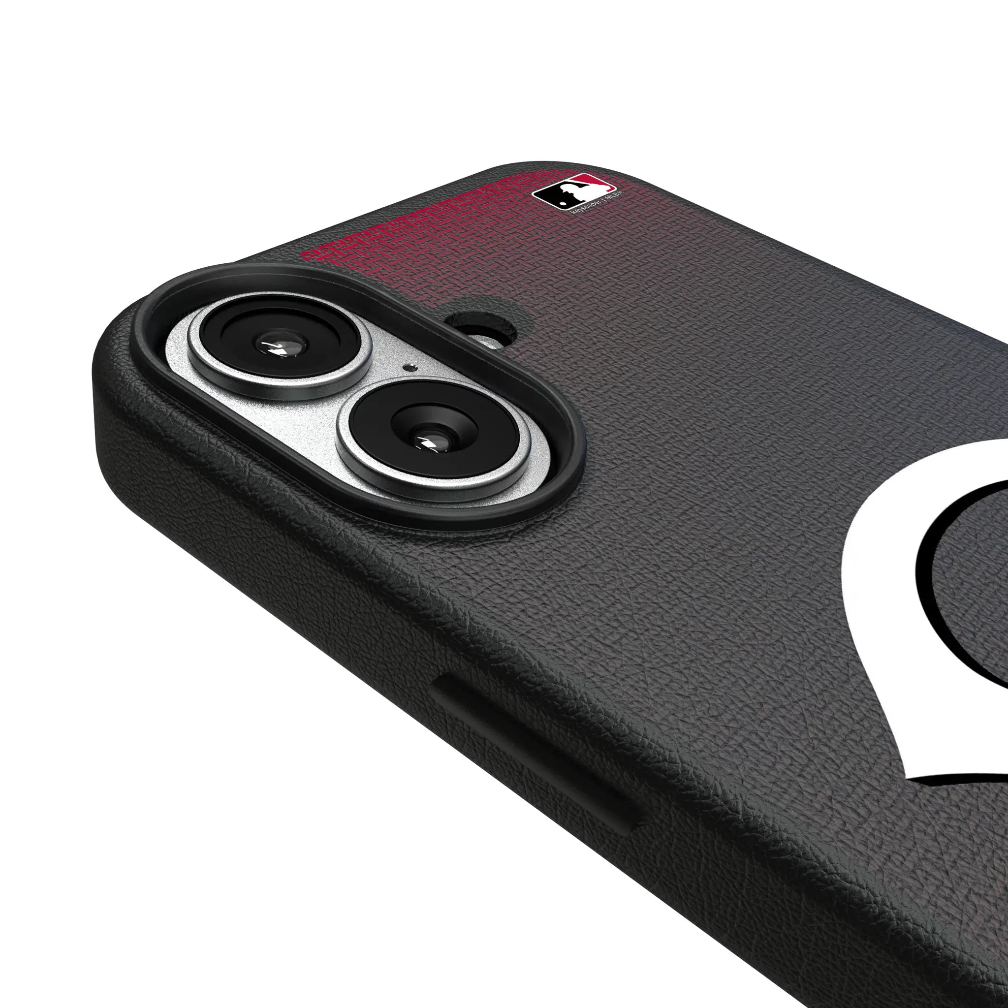 Cincinnati Reds Linen MagSafe Compatible Phone Case for Apple iPhone