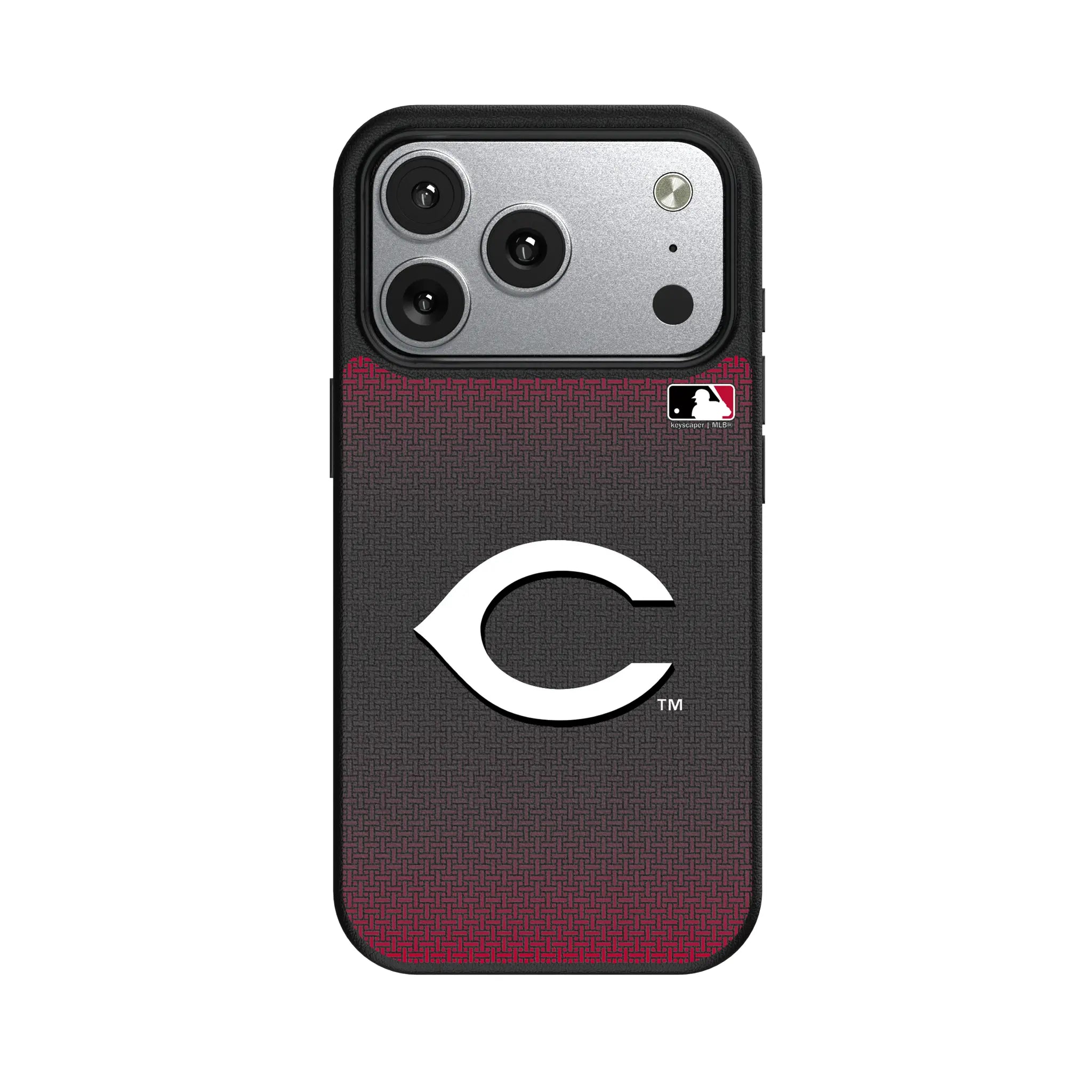 Cincinnati Reds Linen MagSafe Compatible Phone Case for Apple iPhone