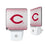 Cincinnati Reds Linen Night Light 2-Pack