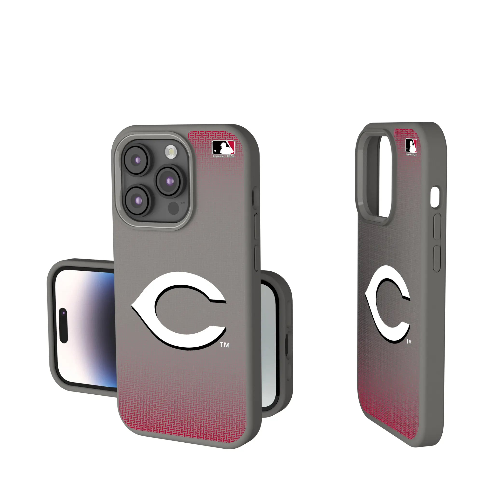 Cincinnati Reds Linen Soft Touch Phone Case