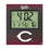Cincinnati Reds Linen Wall Clock