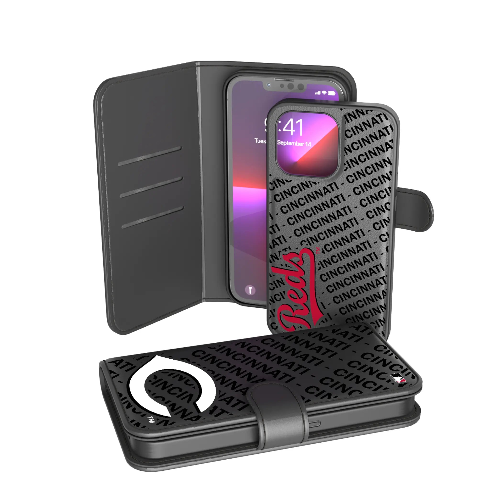 Cincinnati Reds Tilt Wallet Case