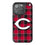 Cincinnati Reds Plaid Bling Phone Case