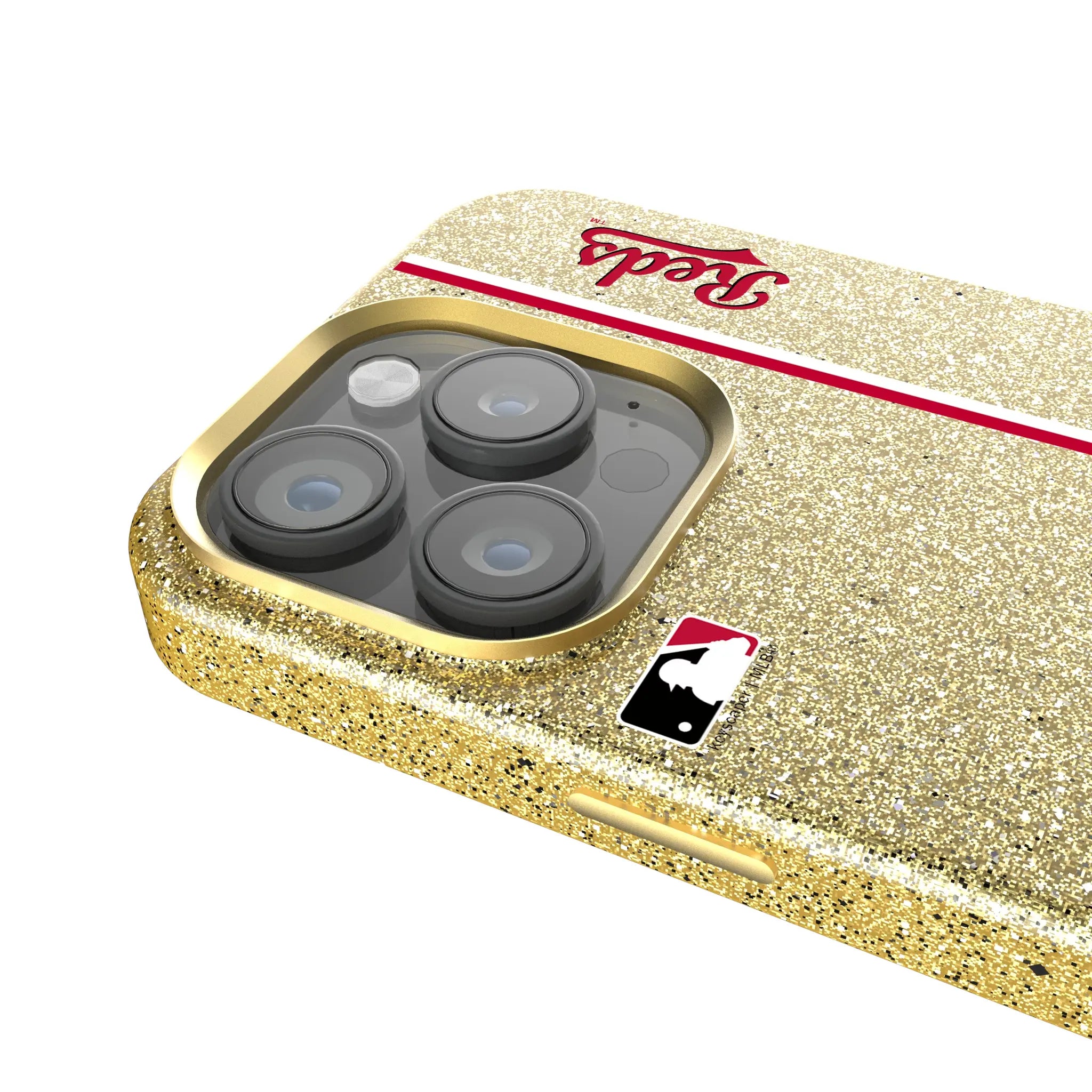 Cincinnati Reds Sidebar Bling Phone Case