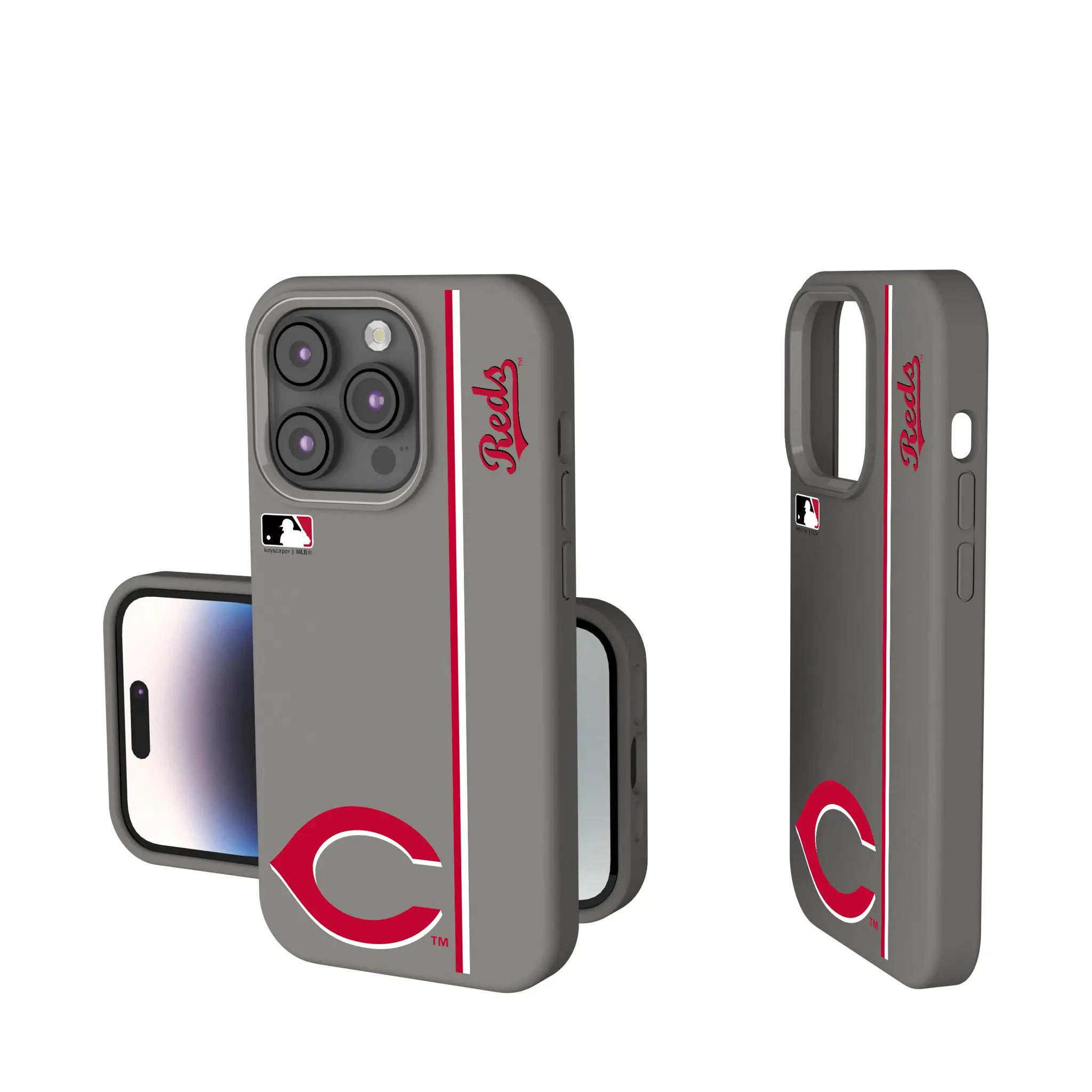 Cincinnati Reds Sidebar Soft Touch Phone Case