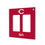 Cincinnati Reds Solid Hidden-Screw Light Switch Plate