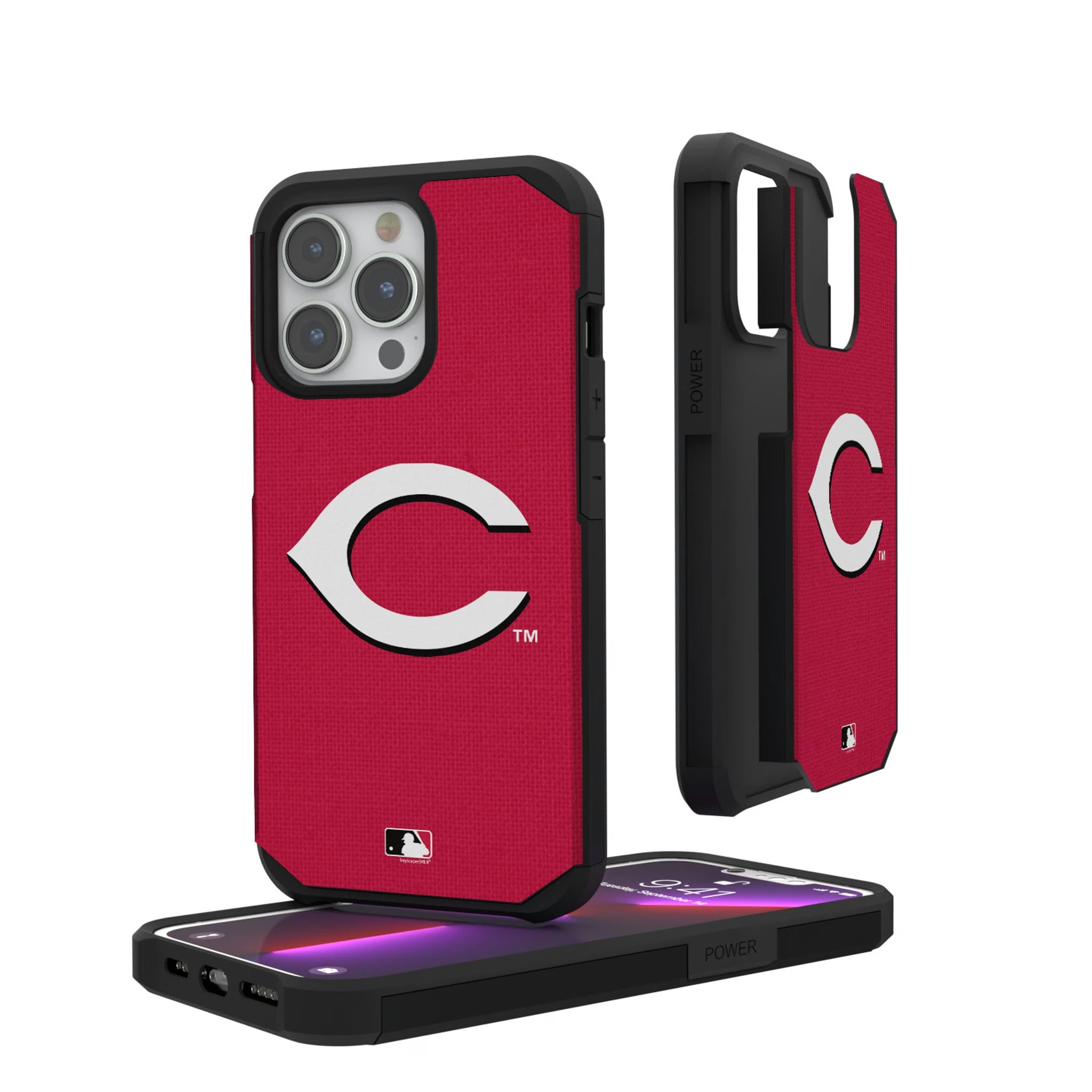Cincinnati Reds Solid Rugged Phone Case - Sports Gifts, Sports Memorabilia, Sports Collectibles, Fan Shop