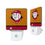 Cincinnati Reds Stripe Night Light 2-Pack