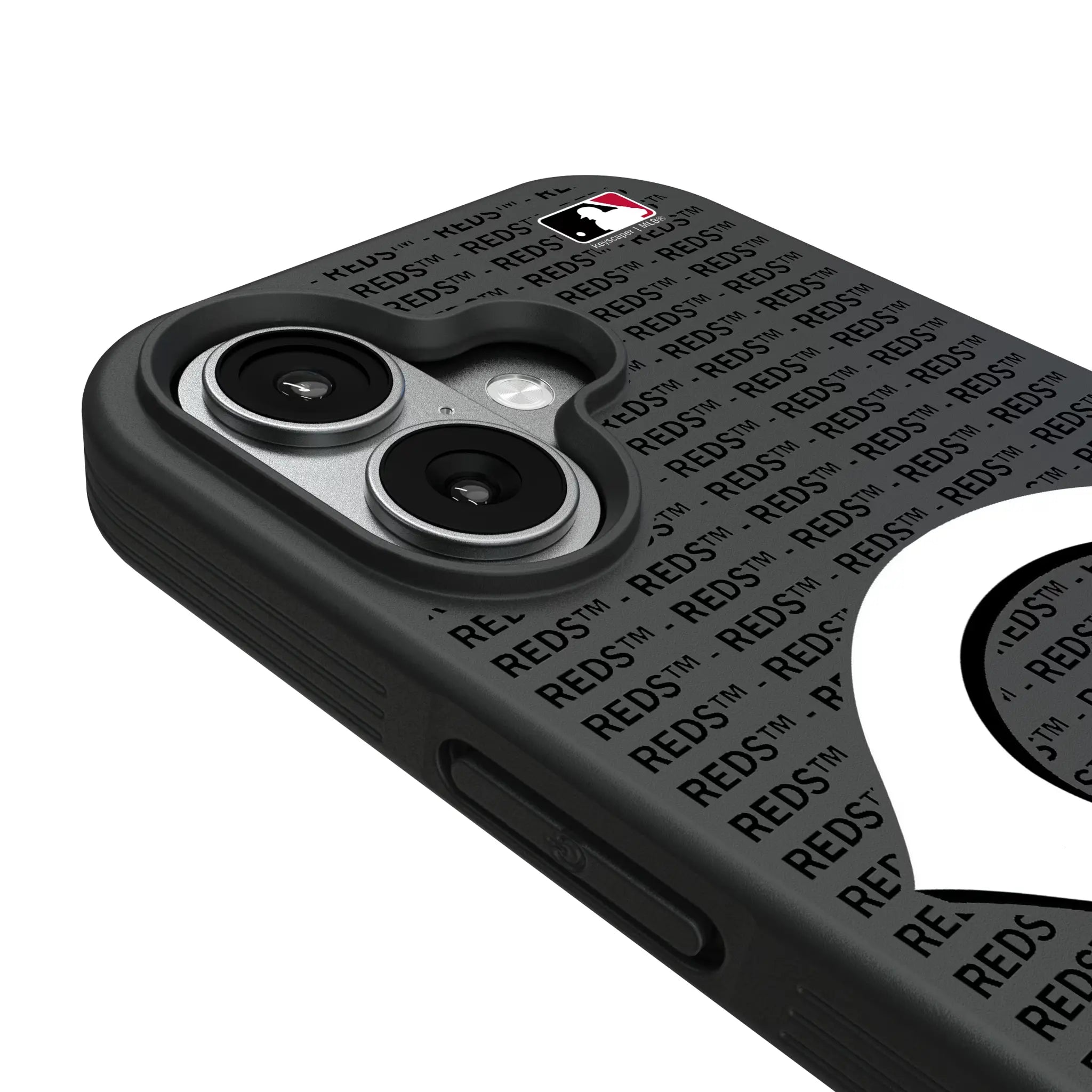 Cincinnati Reds Text Backdrop Bump Phone Case