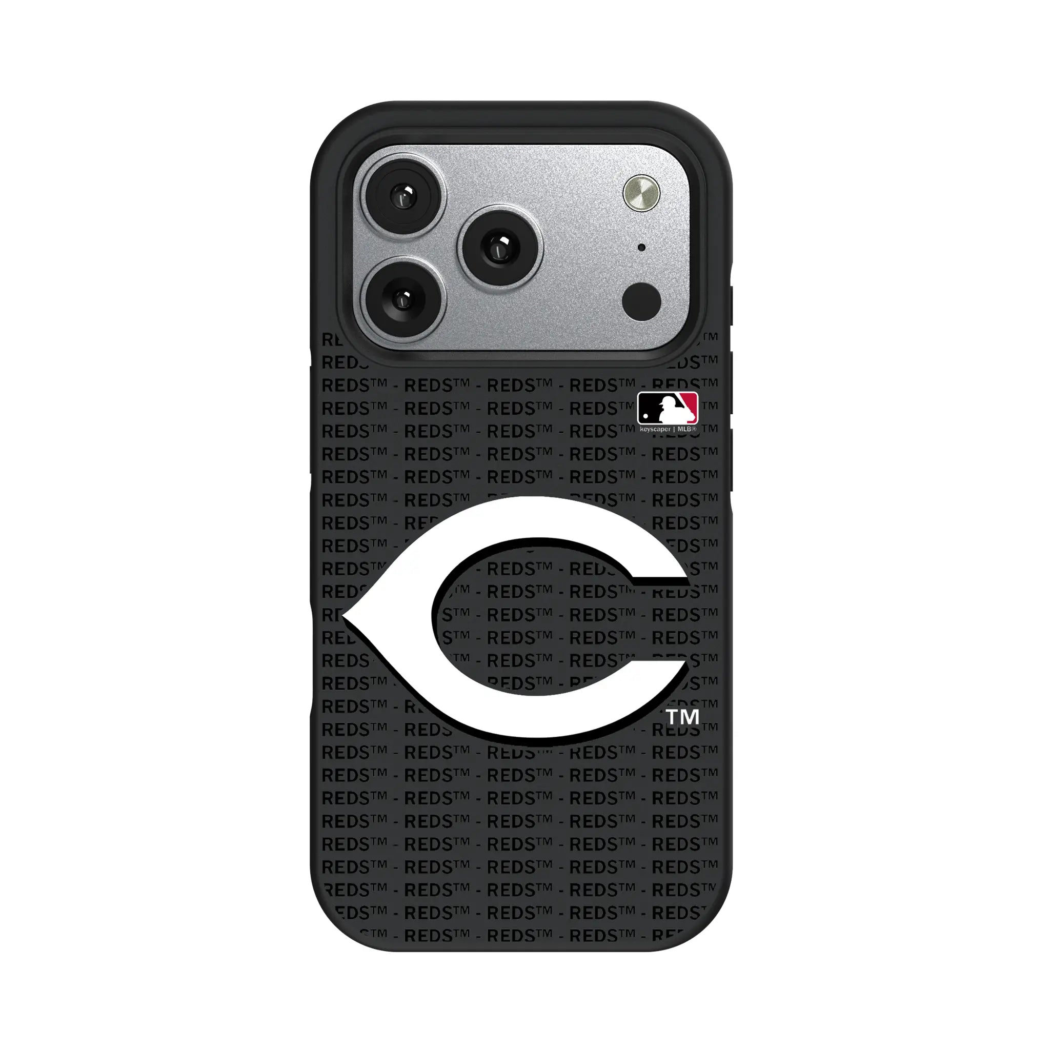 Cincinnati Reds Text Backdrop Bump Phone Case