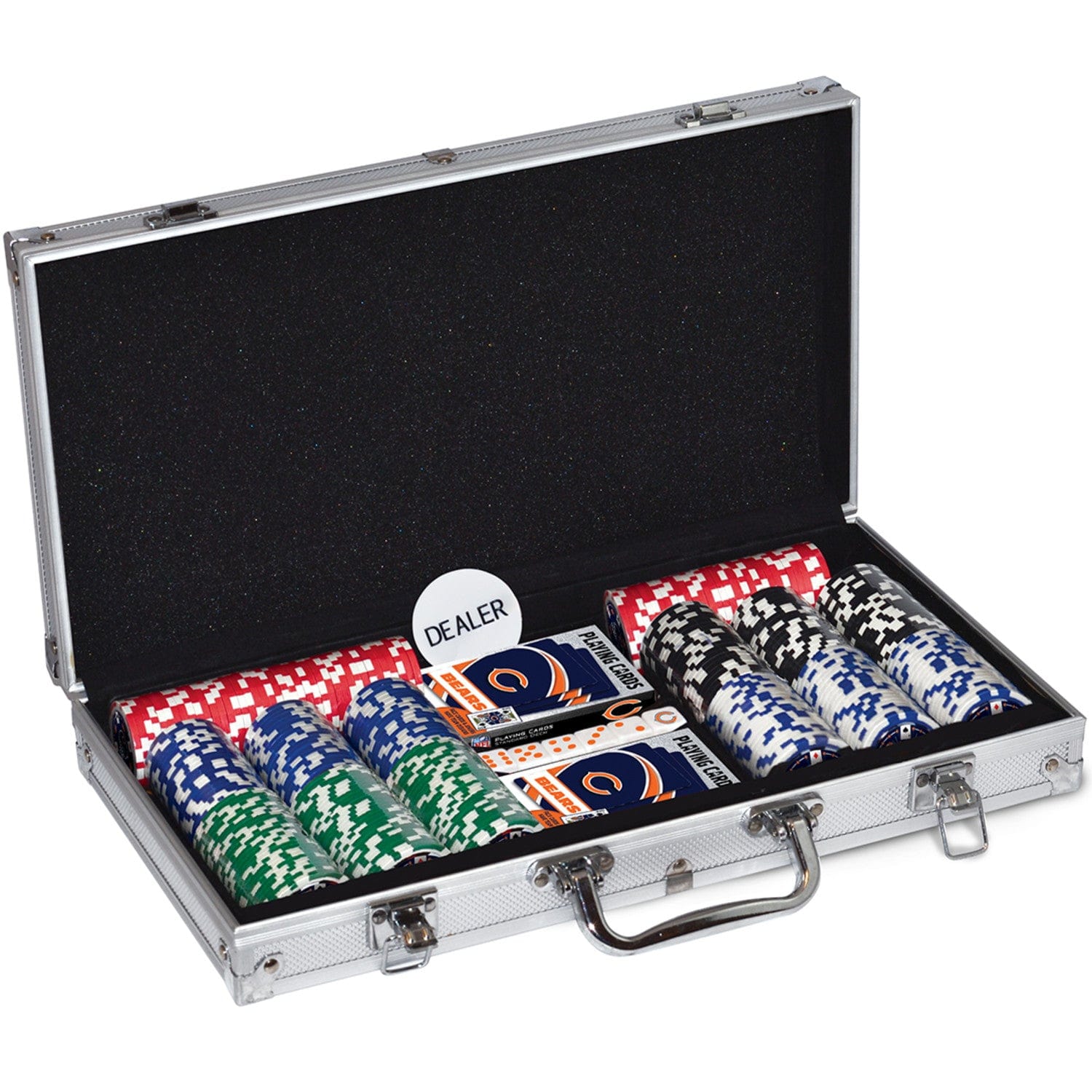 Chicago Bears 300 Piece Poker Set - Ultimate Game Night Essential