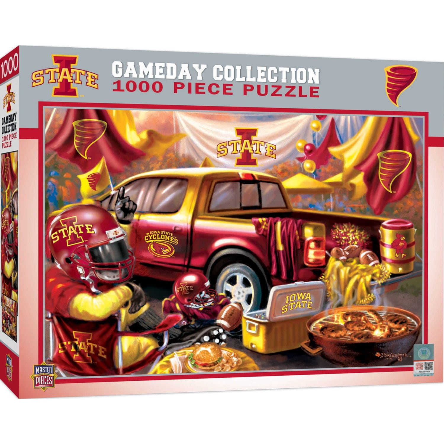 Iowa State Cyclones Gameday 1000 Piece Jigsaw Puzzle - Sports Gifts, Sports Memorabilia, Sports Collectibles, Fan Shop