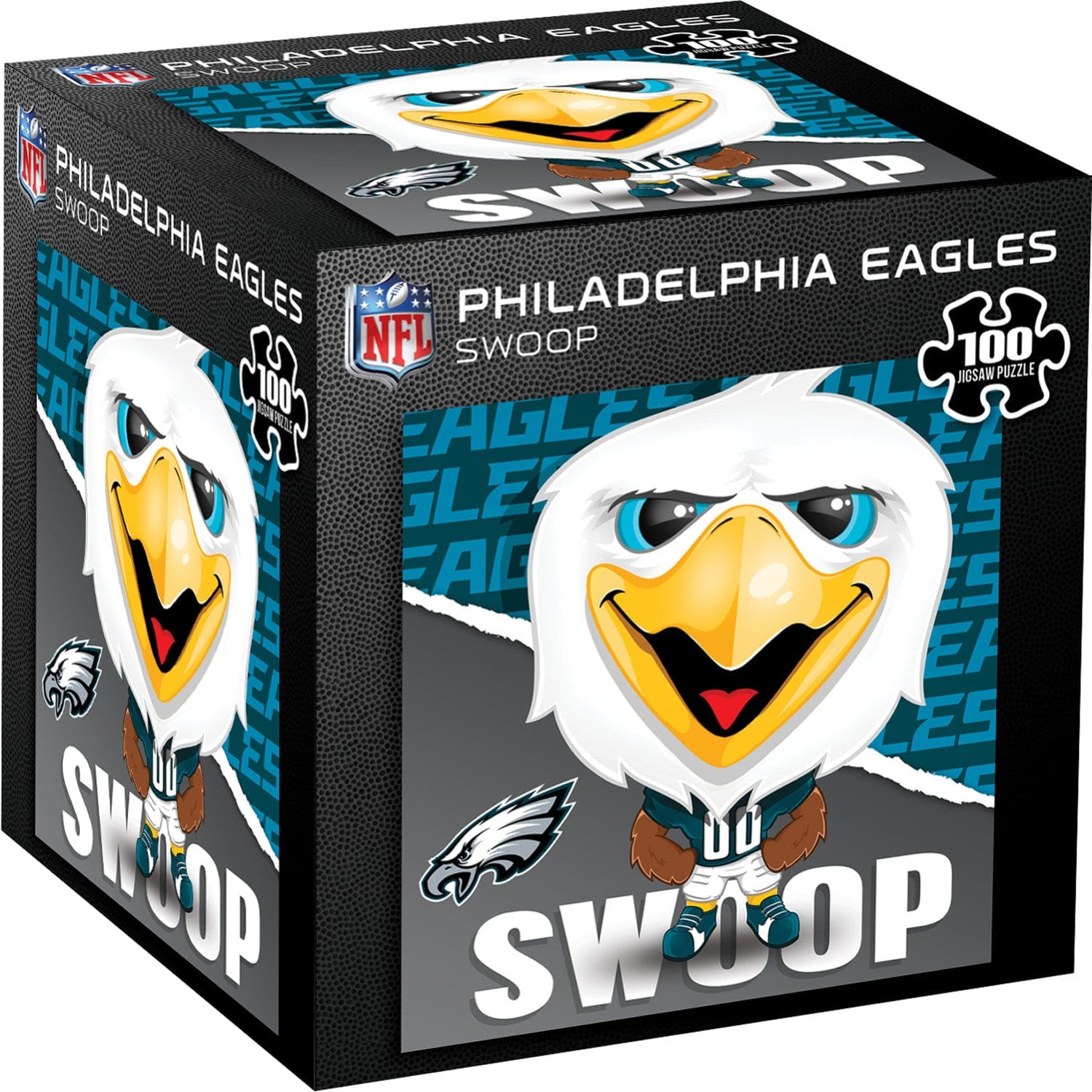 Swoop: 100-Piece Jigsaw Puzzle of the Philadelphia Eagles Mascot - Sports Gifts, Sports Memorabilia, Sports Collectibles, Fan Shop