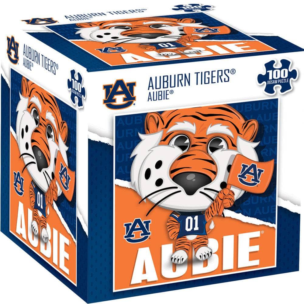 Aubie the Auburn Tigers Mascot 100-Piece Jigsaw Puzzle - Sports Gifts, Sports Memorabilia, Sports Collectibles, Fan Shop