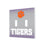 Clemson University Tigers Linen Hidden-Screw Light Switch Plate