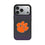 Clemson University Tigers Linen MagSafe Compatible Phone Case for Apple iPhone