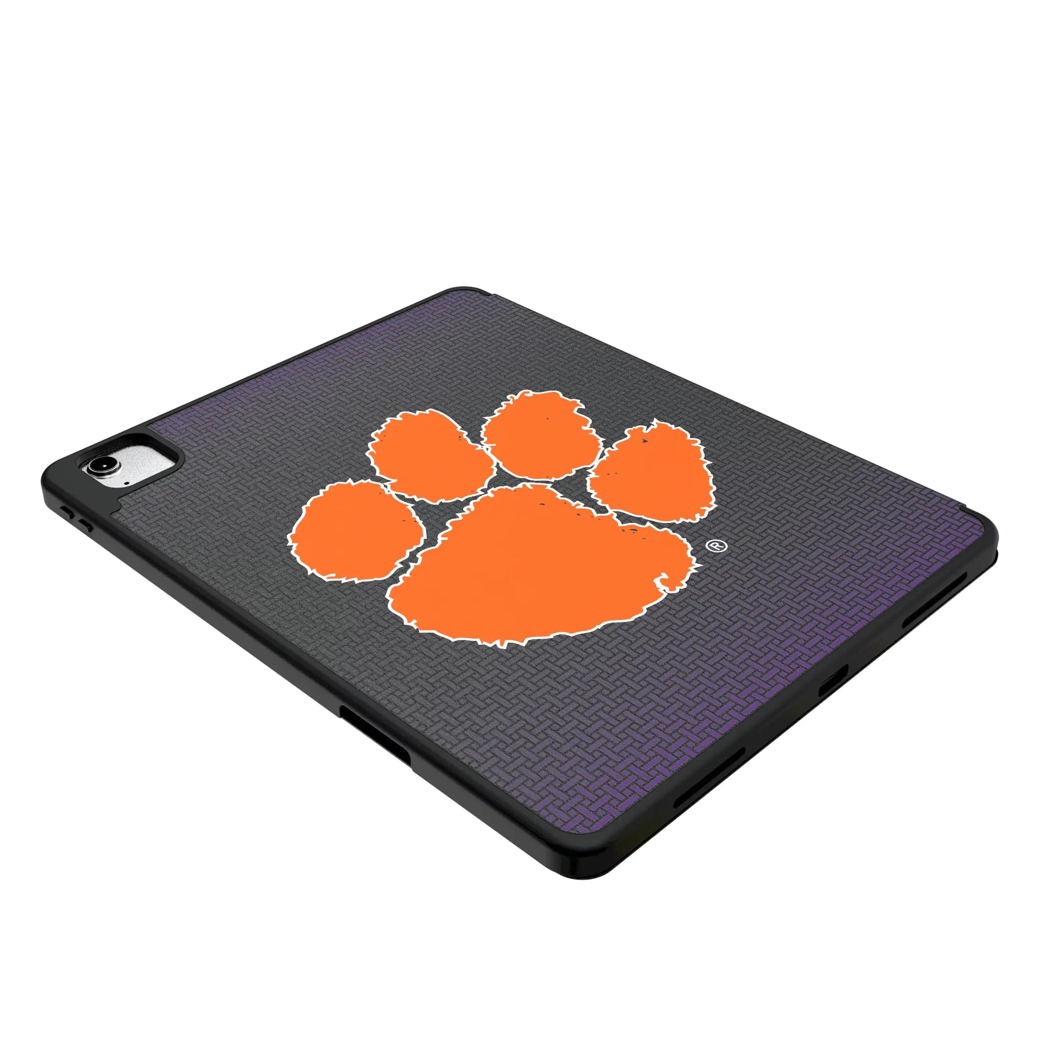 Clemson University Tigers Linen Tablet Case for Apple iPad