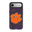 Clemson University Tigers Paisley MagSafe Compatible Phone Case for Apple iPhone