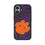 Clemson University Tigers Paisley MagSafe Compatible Phone Case for Apple iPhone