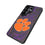 Clemson University Tigers Paisley MagSafe Compatible Phone Case for Samsung Galaxy