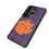 Clemson University Tigers Plaid MagSafe Compatible Phone Case for Samsung Galaxy