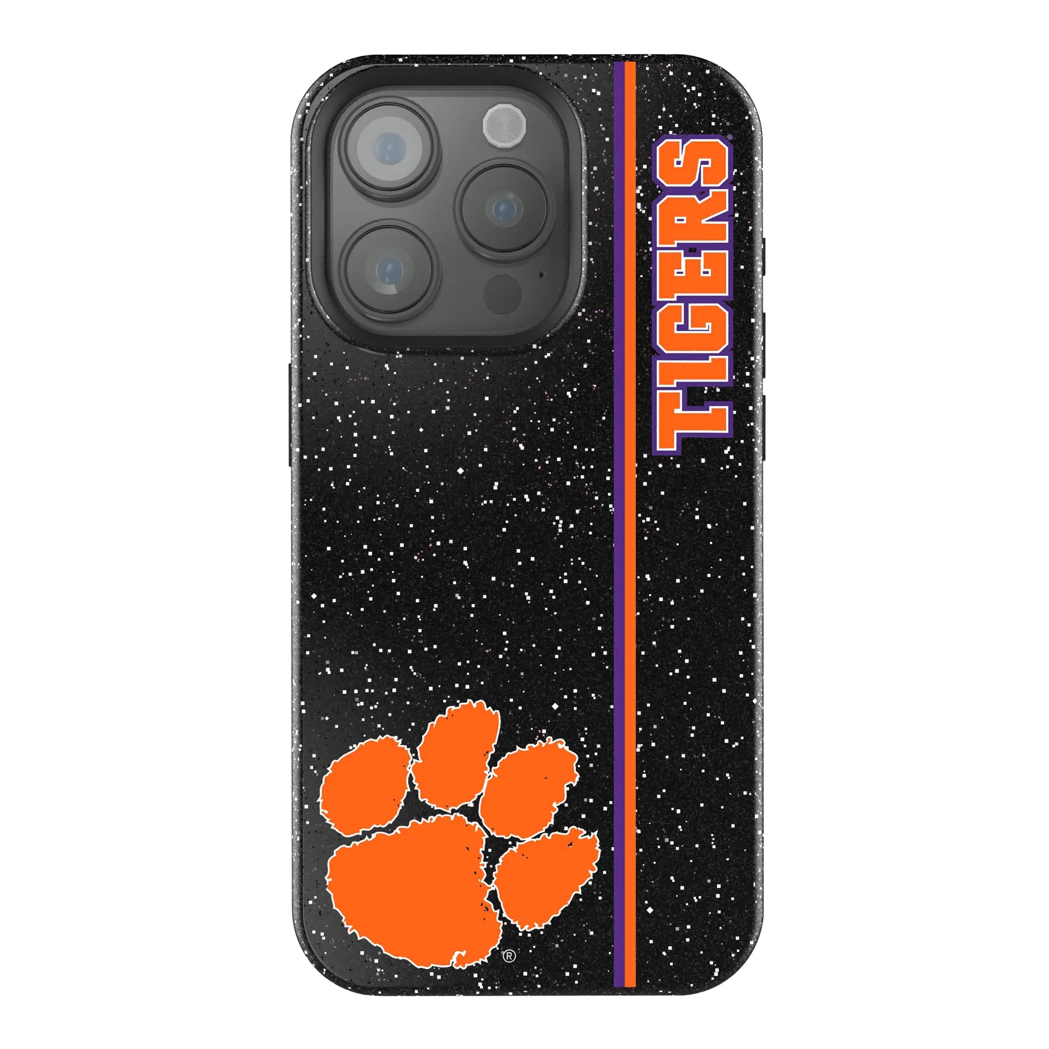 Clemson University Tigers Sidebar Bling Phone Case