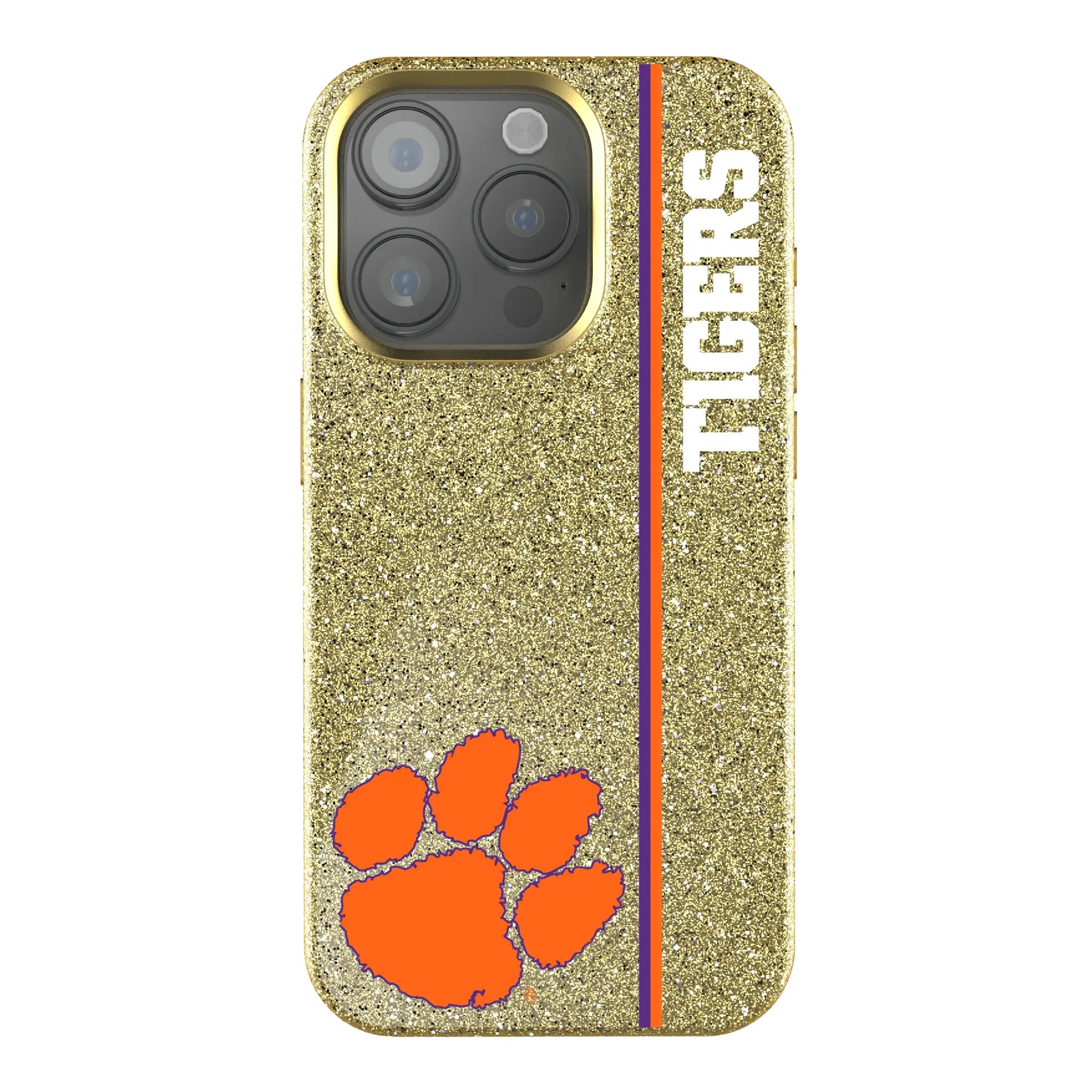 Clemson University Tigers Sidebar Bling Phone Case