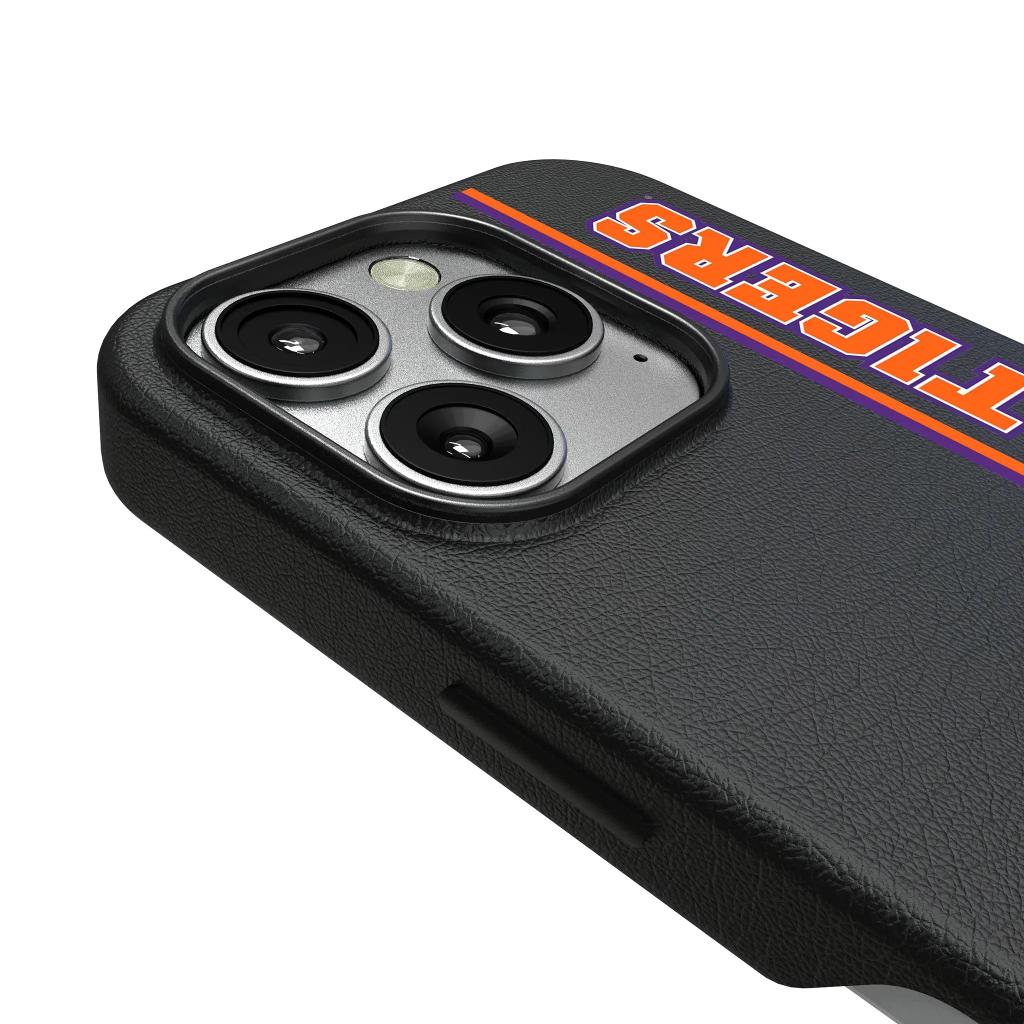 Clemson University Tigers Sidebar MagSafe Compatible Phone Case for Apple iPhone