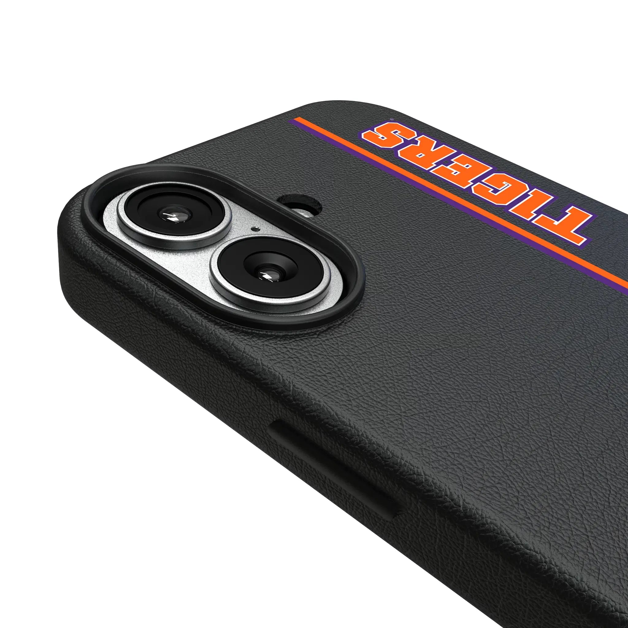 Clemson University Tigers Sidebar MagSafe Compatible Phone Case for Apple iPhone