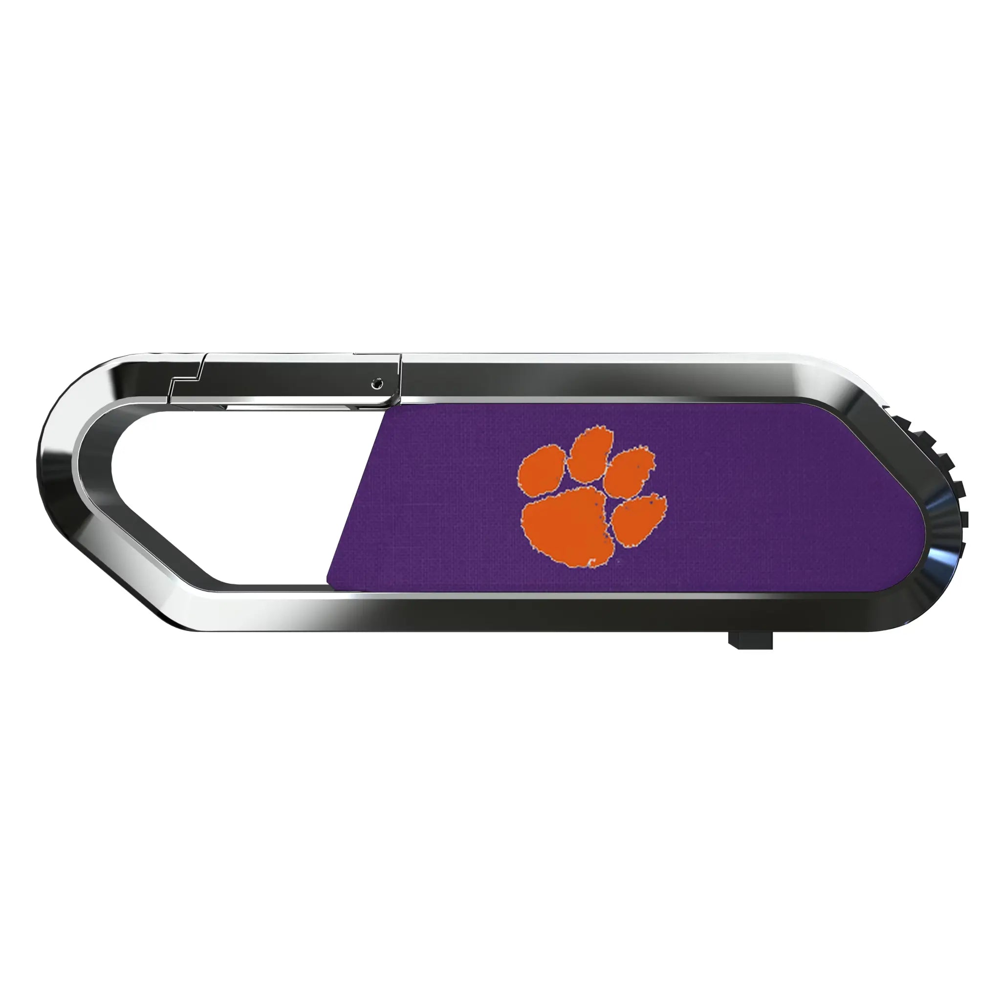Clemson University Tigers Solid USB 32GB Clip Style Flash Drive